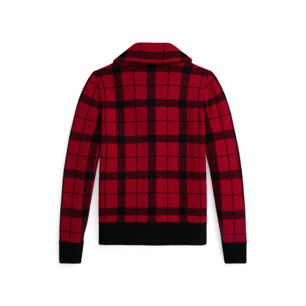 ポロ ラルフローレン グレンチェックウールカーディガン サイズXS 新品 本物 POLO RALPH LAUREN（ポロ ラルフ ローレン）の「グレンチェック