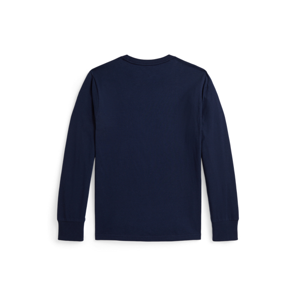Polo Bear Cotton Long-Sleeve Tee