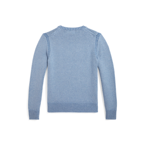 Детские свитеры Ralph Lauren Heathered Iconic Flag Sweater