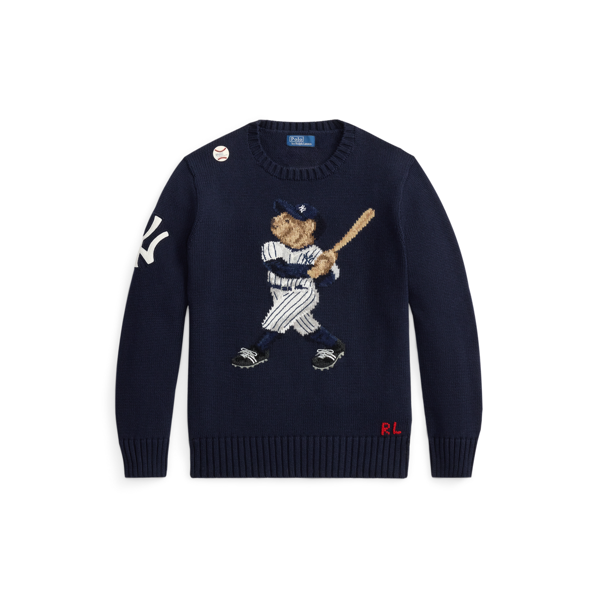 Ralph Lauren ポロベア トレーナー ヤンキース　130 Polo Ralph Lauren Yankees Bear Sweater