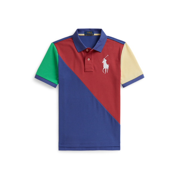 Ralph Lauren ポロシャツ big pony Big Pony Cotton Mesh Polo Shirt