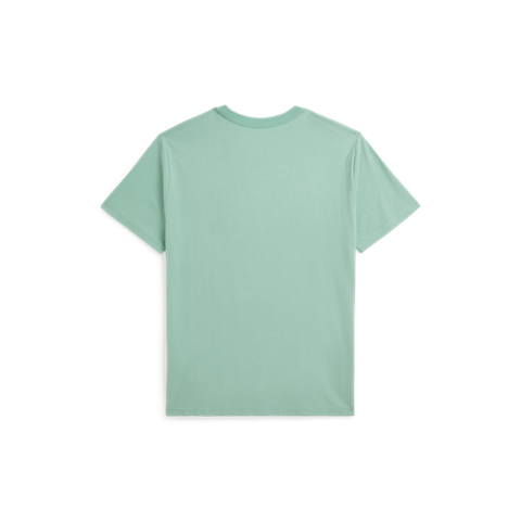 Детская футболка Ralph Lauren Logo Cotton Jersey Tee, цвет: Celadon