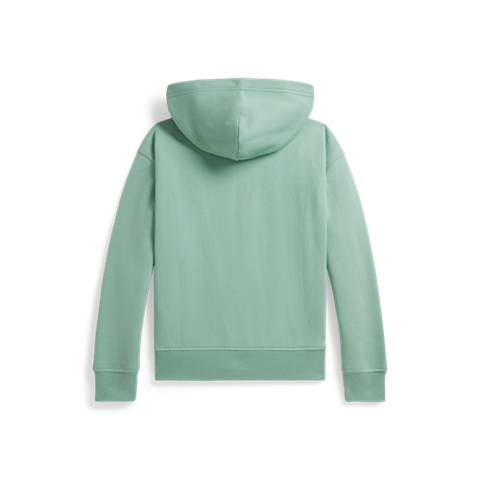 Детское худи Ralph Lauren Big Fit Logo Fleece, цвет: Celadon