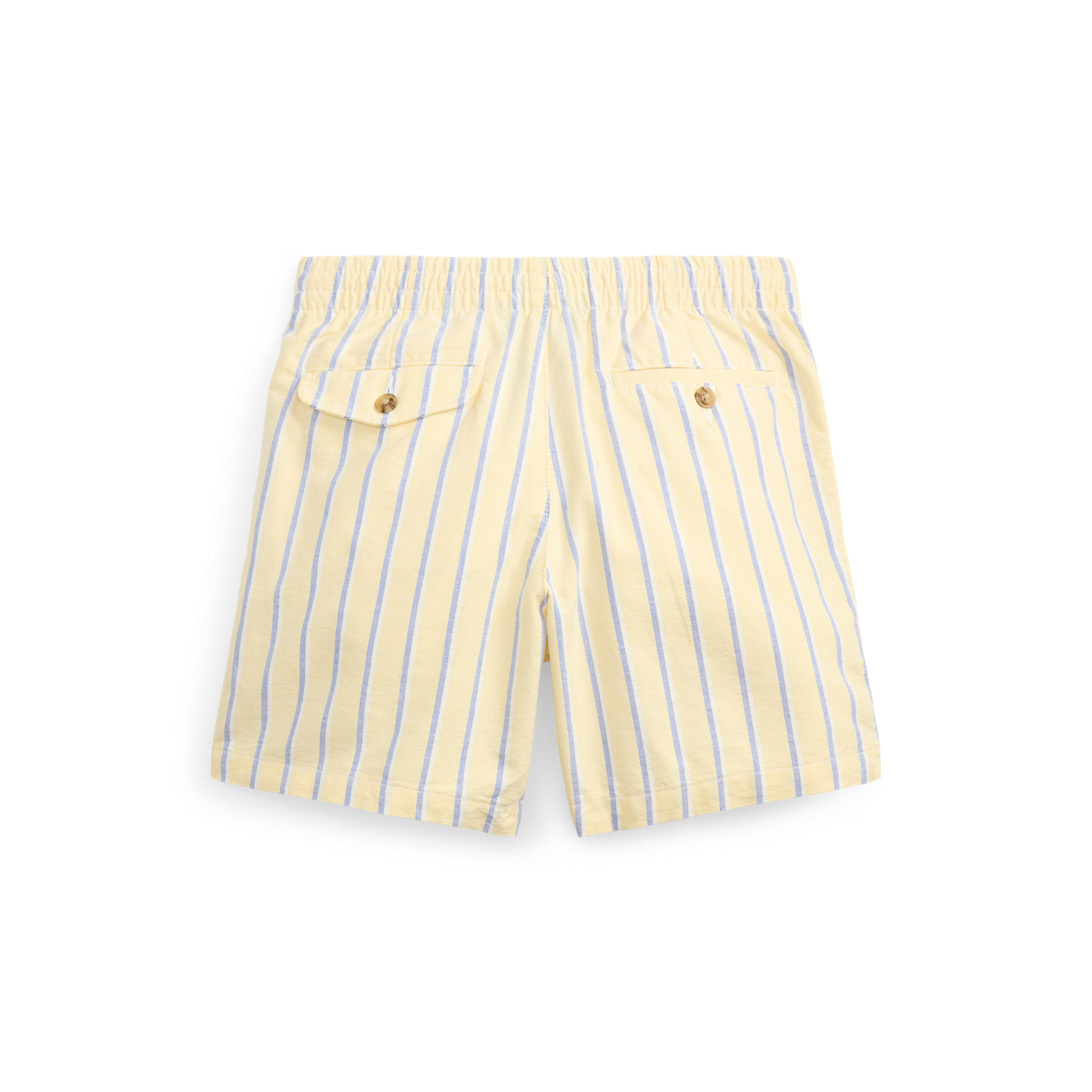 Детские шорты Ralph Lauren Polo Prepster Striped Oxford Short, цвет: Жёлтый синий разноцветный — фото 1
