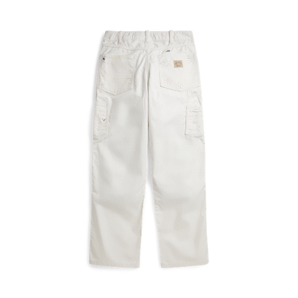 Saxton Paint-Splattered Cotton Twill Pant Boys 8-20 2