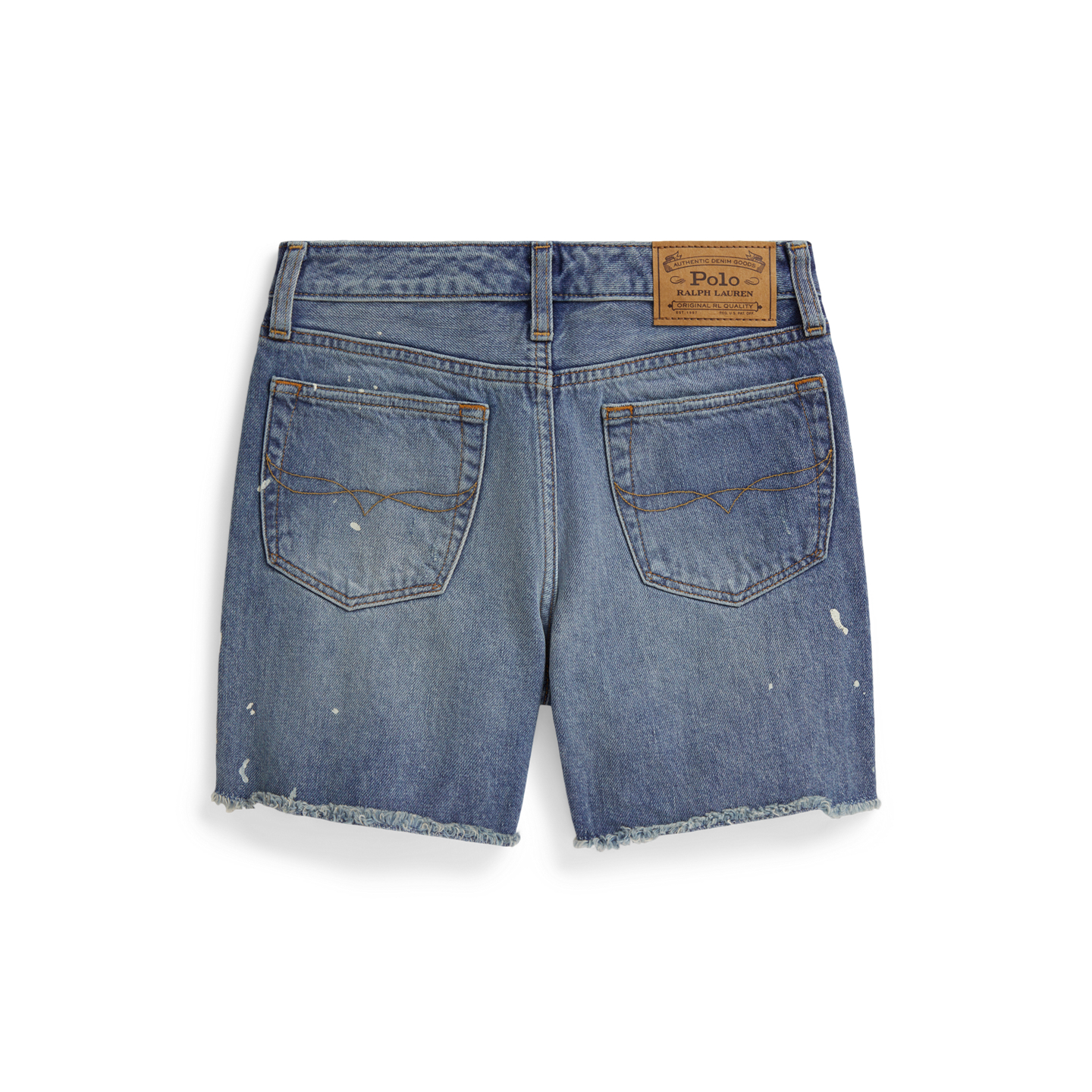 Шорты Ralph Lauren Lynwood Relaxed Fit Cutoff Short, цвет: Варёный — фото 1