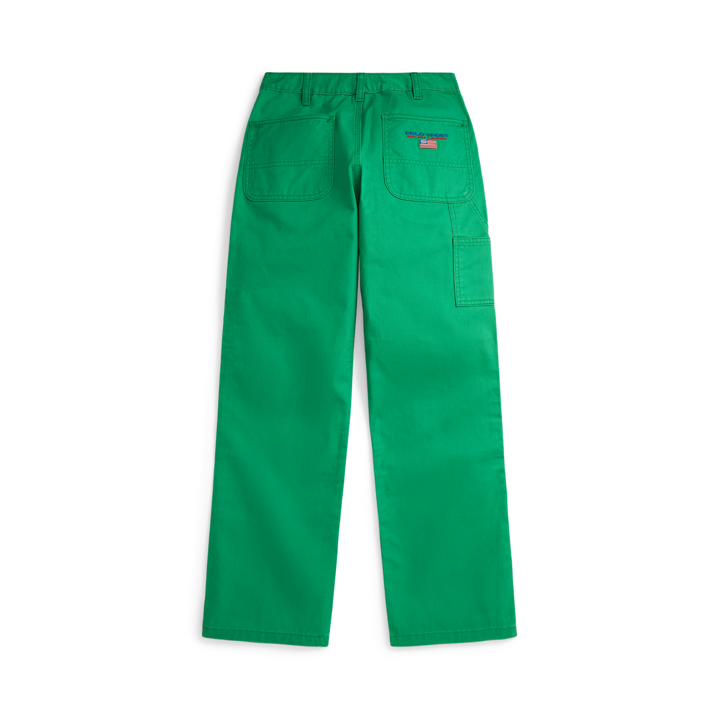 Детские джинсы Ralph Lauren Polo Dungaree Fit Carpenter, цвет: Зелёный — фото 1