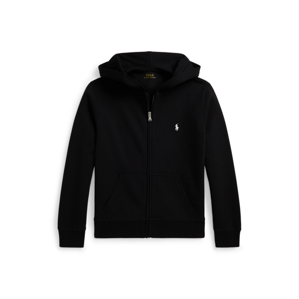 Sweat &agrave; capuche en maille double Boys 6-14 Years en Polo Black 1