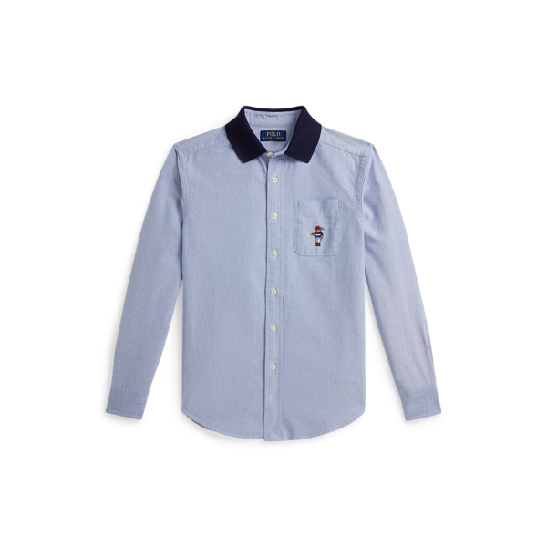 Polo ベア オックスフォード ニットカラー シャツ | ラルフ ローレン