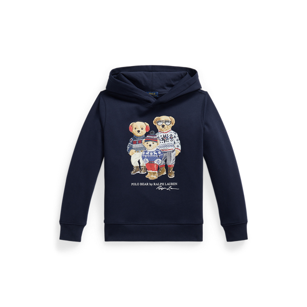 Polo Bear Family Fleece Hoodie