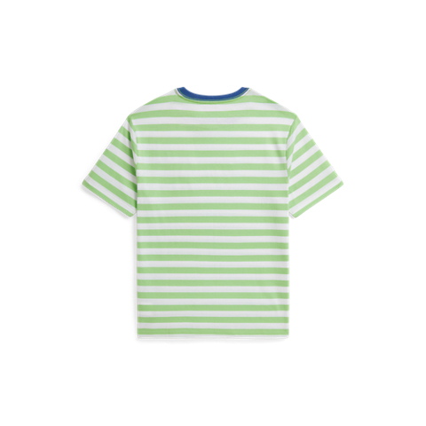 Детские футболки Ralph Lauren Striped Cotton Jersey Pocket Tee