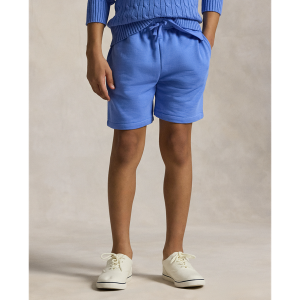 French Terry Drawstring Short Boys 6-14 Years in Harbor-Island-Blau 4