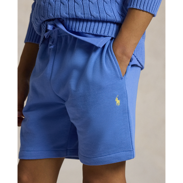 French Terry Drawstring Short Boys 6-14 Years in Harbor-Island-Blau 5