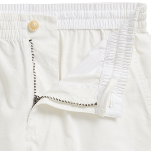 Deckwash White Cotton Twill Short Boys 8-18 3