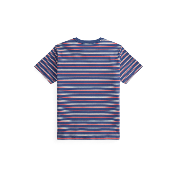 Boys 8-18 ストライプド コットン ジャージー Tシャツ オールド ロイヤル マルチ 2