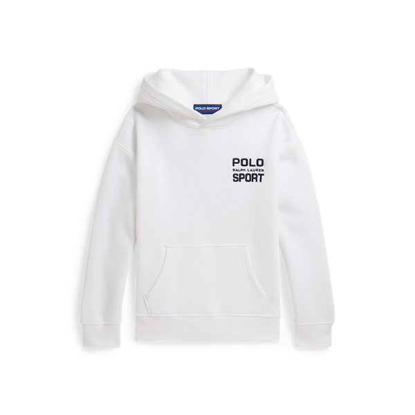 Boys 8-18 Polo Sport フリース フーディ ホワイト 1