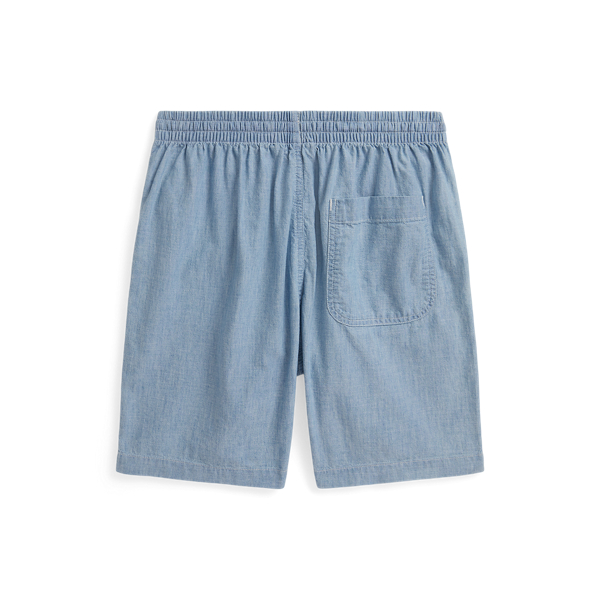 Chambray Big Fit Cotton Chambray Short Boys 6-14 Years 2