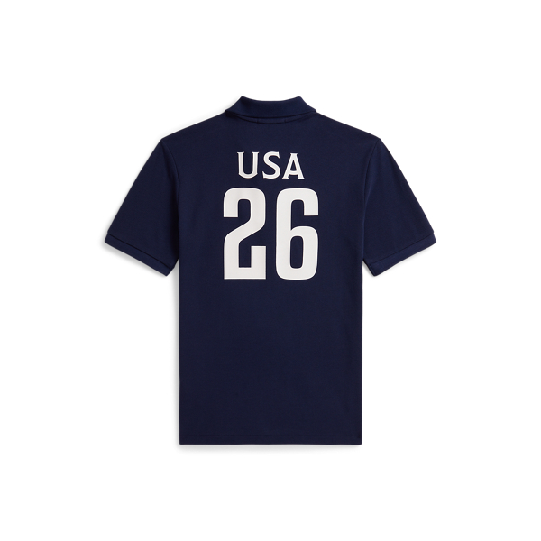 Polo&nbsp;USA en coton piqu&eacute; Boys 6-14 Years en Marine Newport 2