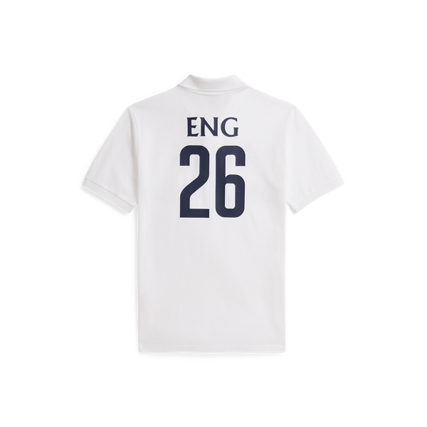 England Cotton Mesh Polo Shirt