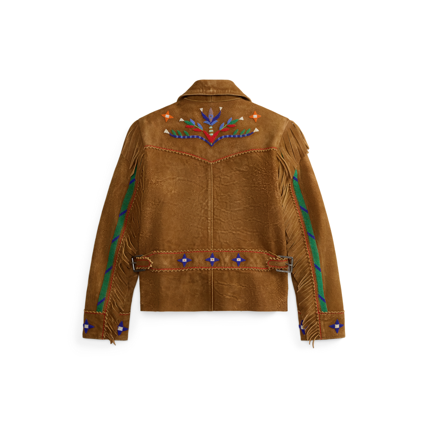 Куртка Ralph Lauren PRL x TÓPA Standing Sage Fringe, цвет: Верблюжий — фото 1