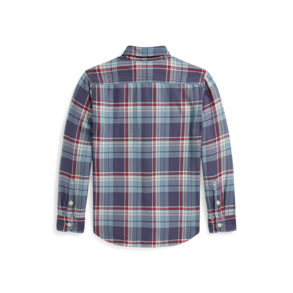 Plaid Cotton Flannel Workshirt