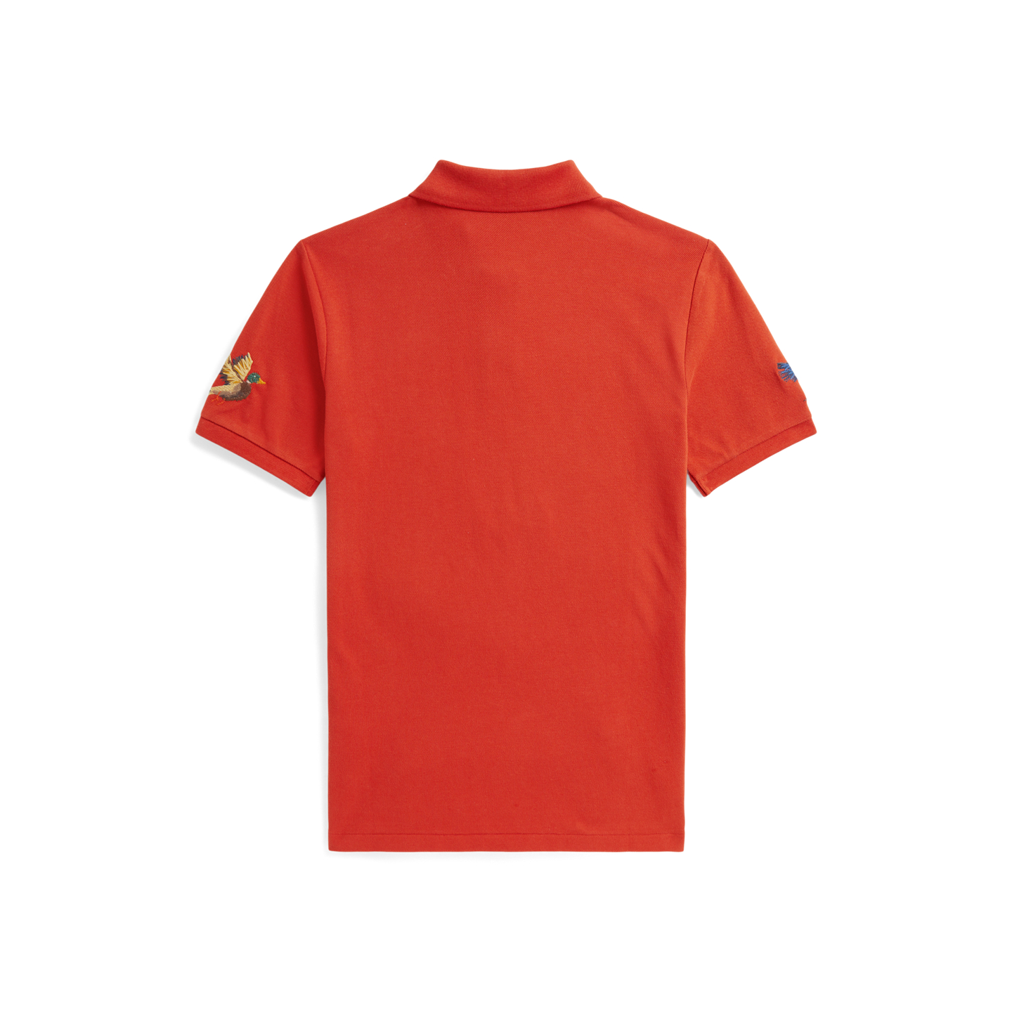 Детское поло Ralph Lauren Polo Sportsman Cotton Mesh Polo, цвет: Оранжевый — фото 1