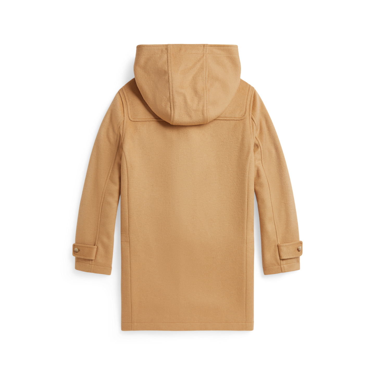 Детское пальто Ralph Lauren Knit Hooded Toggle, цвет: Верблюжий — фото 1
