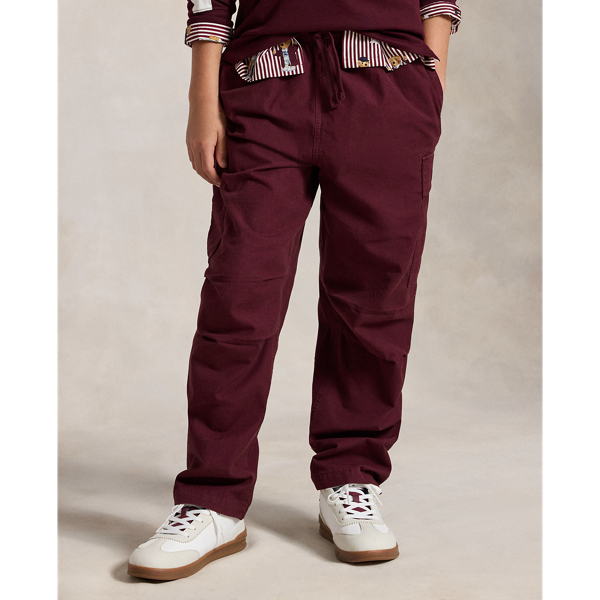 Rich Ruby Big Fit Cotton Ripstop Cargo Pant Boys 8-20 4