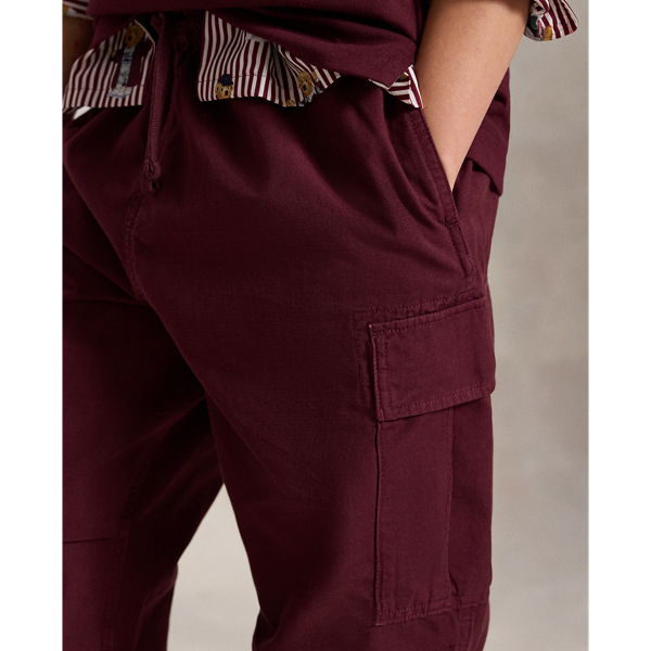 Rich Ruby Big Fit Cotton Ripstop Cargo Pant Boys 8-20 5