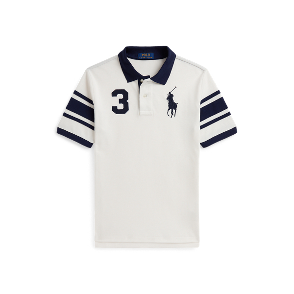 Nevis Big Pony Cotton Mesh Polo Shirt Boys 8-20 2