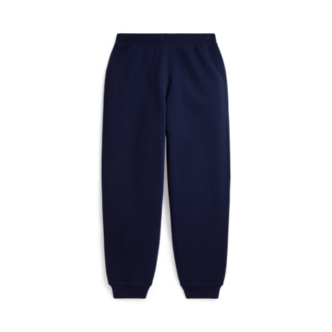 Детские брюки Ralph Lauren Logo Fleece Sweatpant, цвет: Тёмно-синий