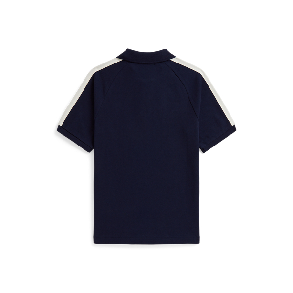 Refined Navy Big Pony Cotton Mesh Polo Shirt Boys 8-20 3