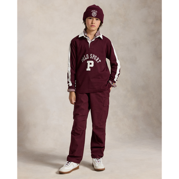 Rich Ruby Polo Sport Cotton Rugby Shirt Boys 8-20 4