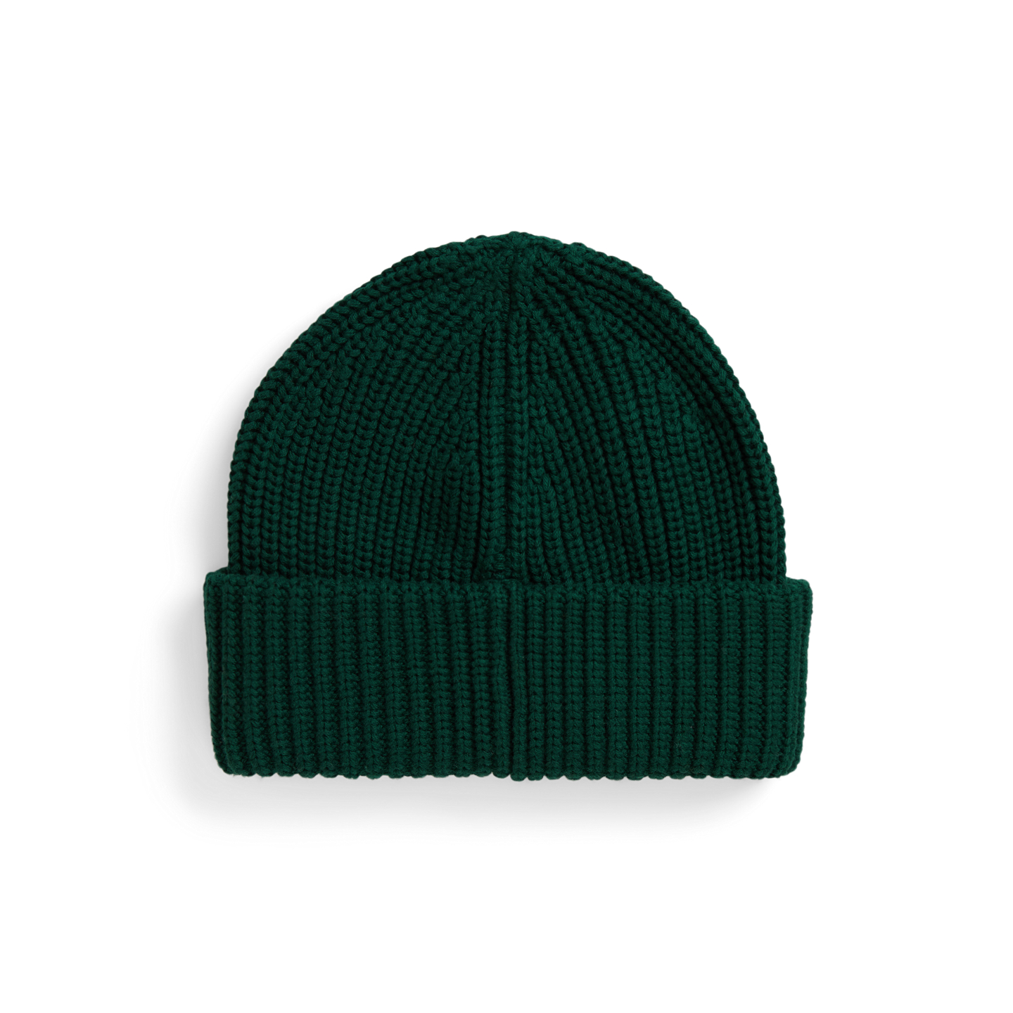Детский головной убор Ralph Lauren Embroidered Crest Cotton Hat, цвет: Тёмно-зелёный — фото 1