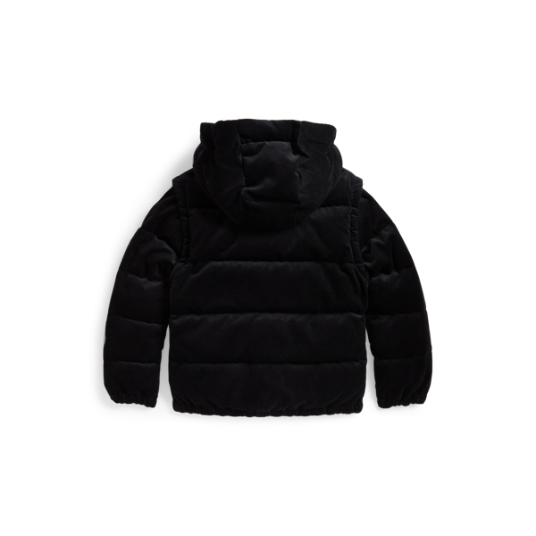 Convertible Corduroy Down Jacket