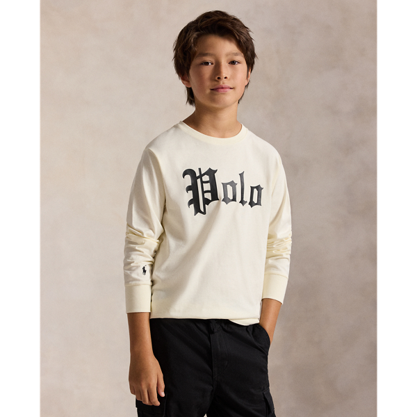 Logo Cotton Long-Sleeve Tee