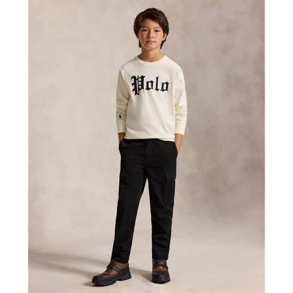 Logo Cotton Long-Sleeve Tee