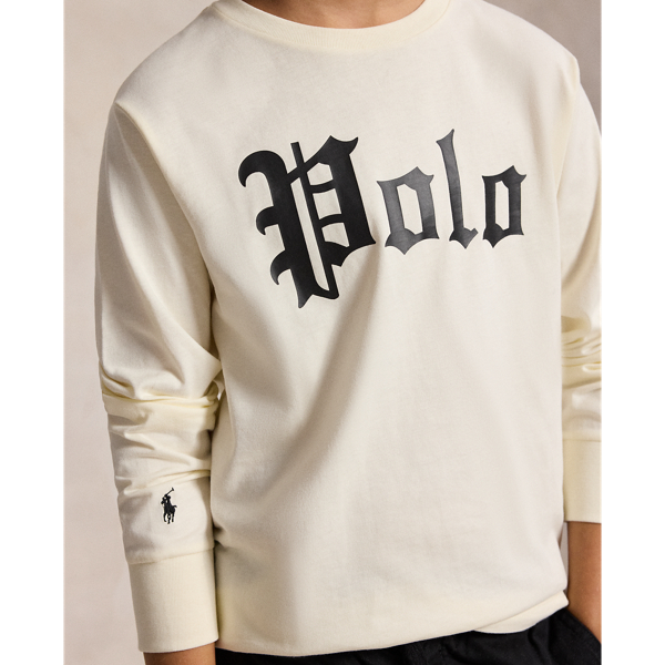 Logo Cotton Long-Sleeve Tee