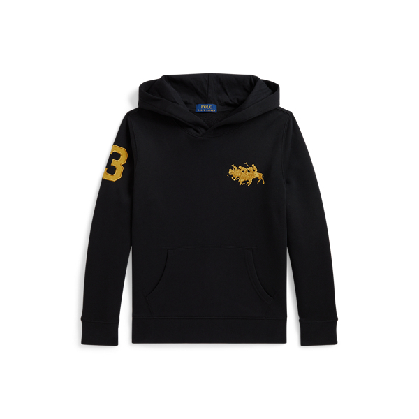 Triple Pony Fleece Hoodie