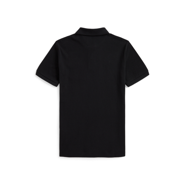 Double-Pony Cotton Mesh Polo Shirt