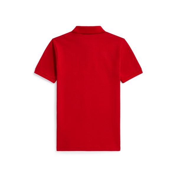 RL Red Double-Pony Cotton Mesh Polo Shirt Boys 6-14 Years 2