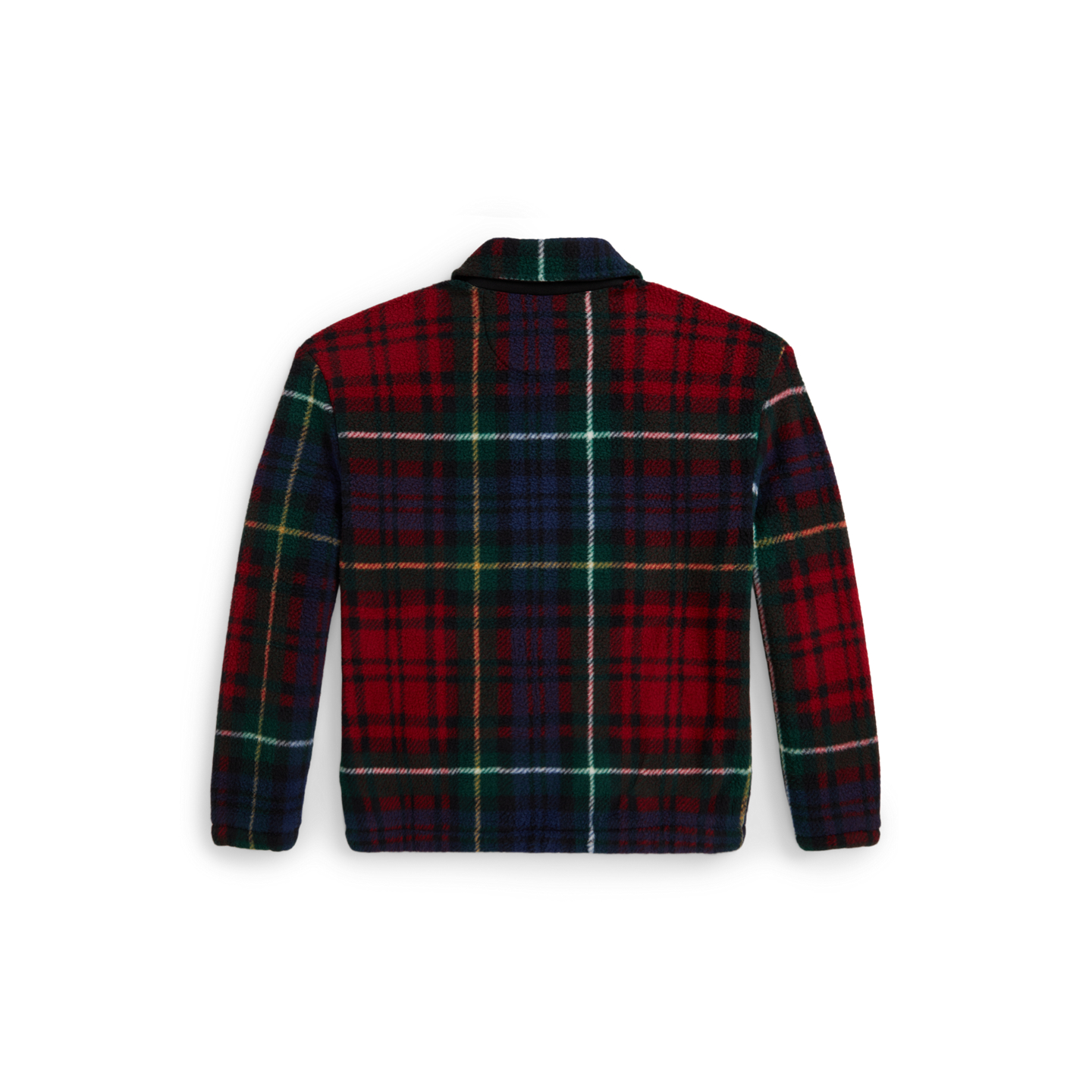 Детская куртка Ralph Lauren The Bayport Plaid Fleece, цвет: Клетчатый — фото 1