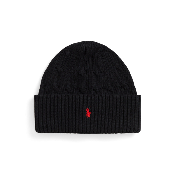 Cable-Knit Cotton Hat