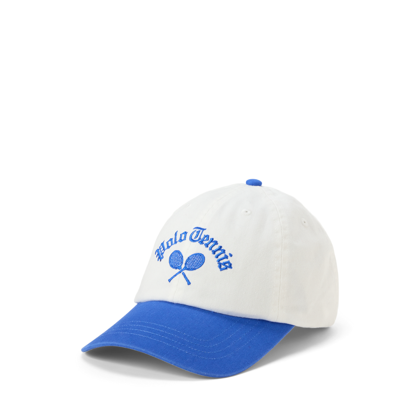 Детская кепка Ralph Lauren US Open Polo Tennis Cotton Ball, цвет: Белый / Синий — фото 2