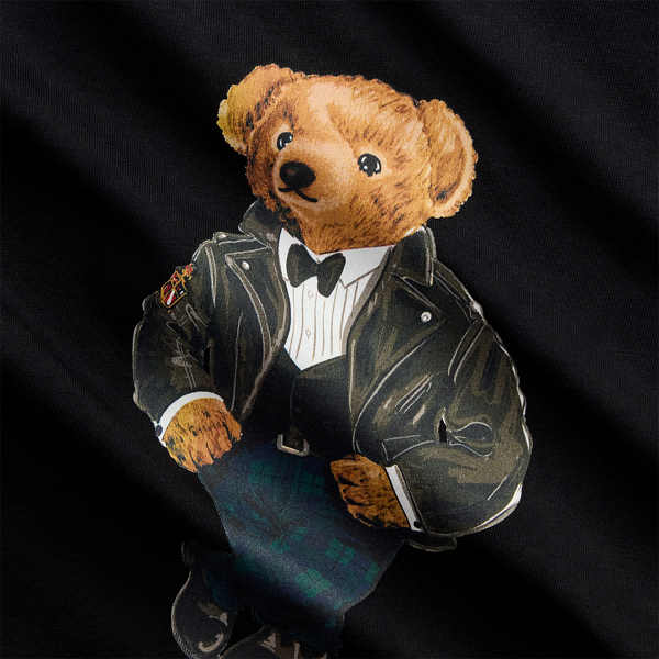 Polo Bear Cotton Jersey T-Shirt