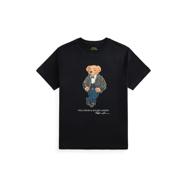 Polo Bear Cotton Jersey T-Shirt