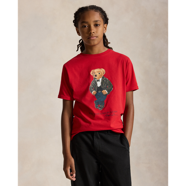 Polo Bear Cotton Jersey Tee