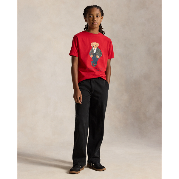 Polo Bear Cotton Jersey Tee