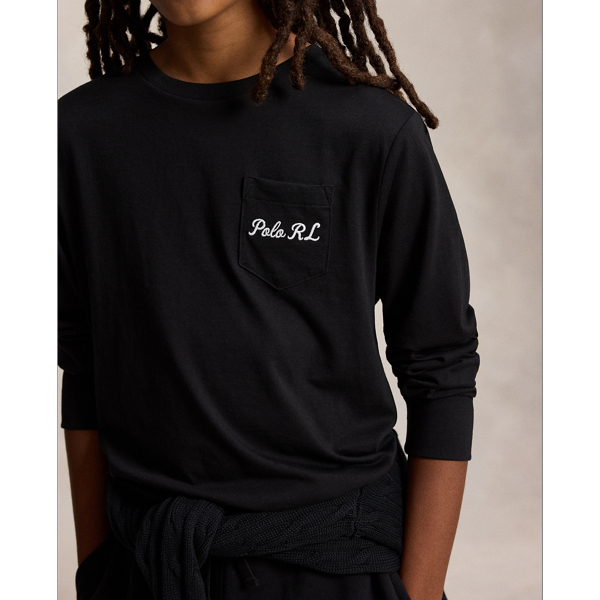 T-shirt Polo Bear &agrave; manches longues 