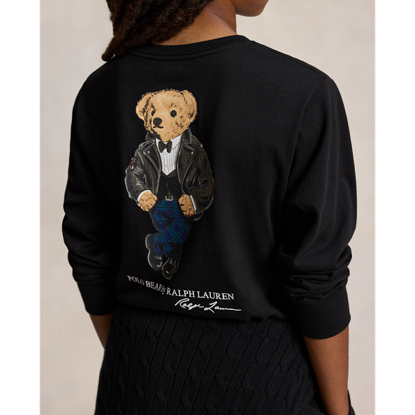 T-shirt Polo Bear &agrave; manches longues 